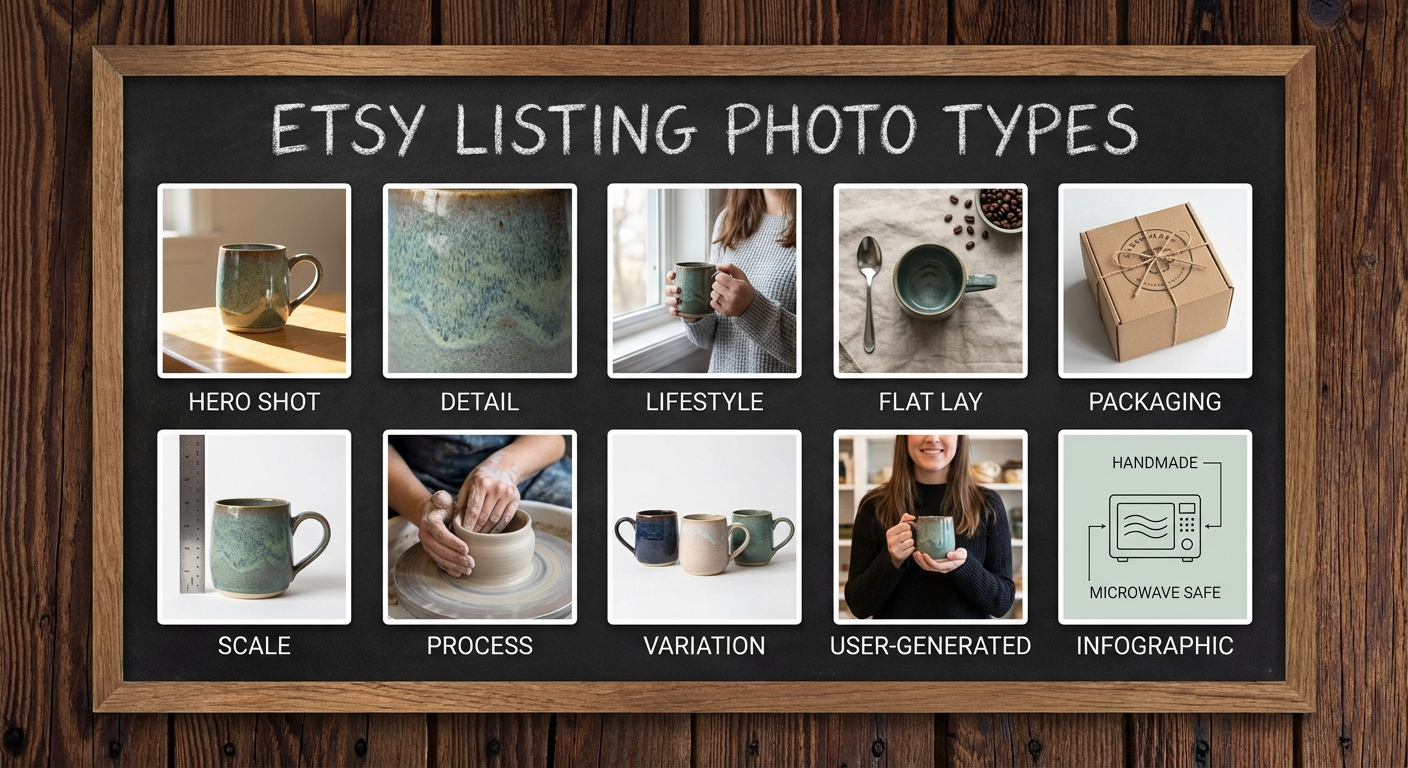 Best Selling Etsy Categories in 2026: infographic image for Top 10 Best-Selling Etsy Categories in 2026