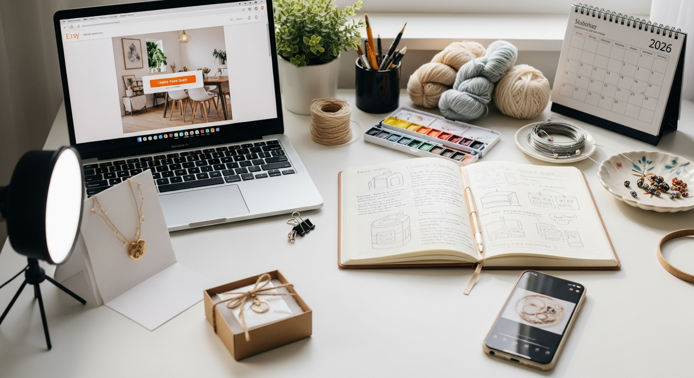 How to Start an Etsy Shop in 2026: Step-by-Step Guide for Beginners: hero image for this section